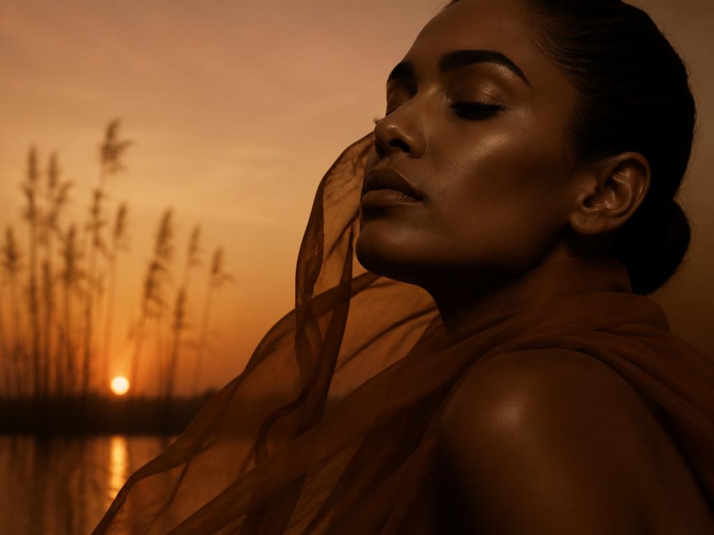 Warm Nile dusk atmosphere for the Sudan Collection